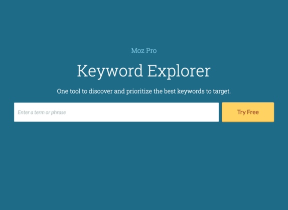 Keyword Explorer de Moz